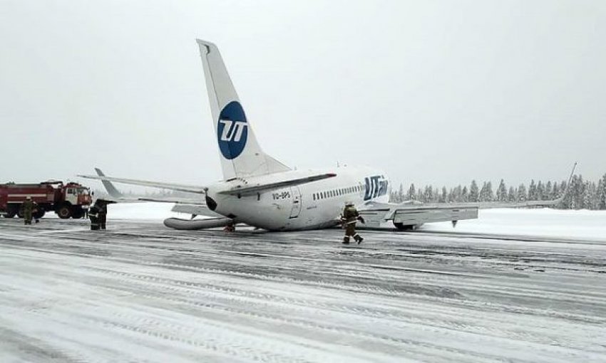 Aeroplani rus me rreth 100 pasagjerë rrëshqet në akull dhe devijon nga pista