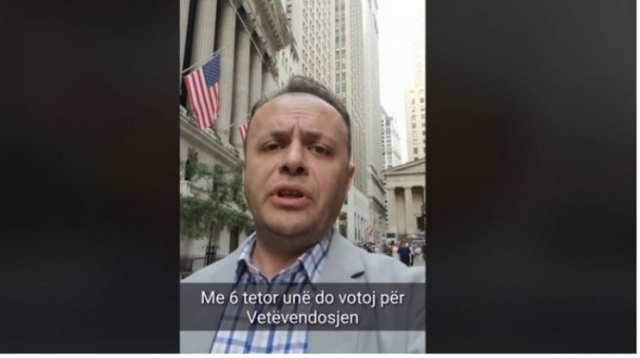 Pas votimit të qeverisë, lajmërohet Gjonbalaj nga Amerika