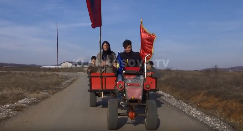 Në Malishevë 12 vjetori i pavarësisë festohet edhe me traktorë