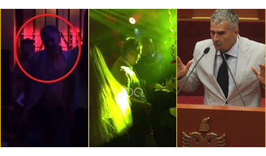 I dehur në shoqërinë e tri biondeve, deputeti shqiptar e ‘djeg’ në klubet e Tiranës