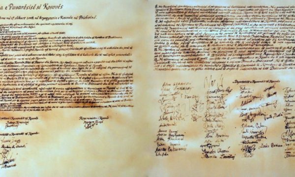 Deklarata e Pavarësisë së Kosovës e shpallur para 12 vjetësh