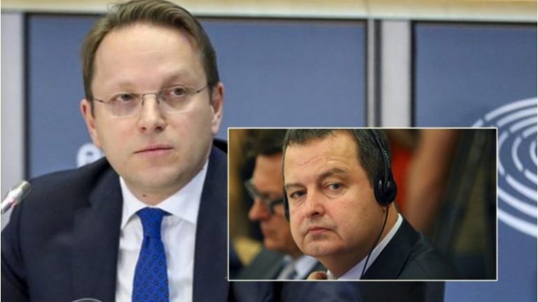 Daçiç shkakton “skandal diplomatik”, sulmon verbalisht Komisionerin Evropian – ai heq mikrofonin dhe largohet nga takimi