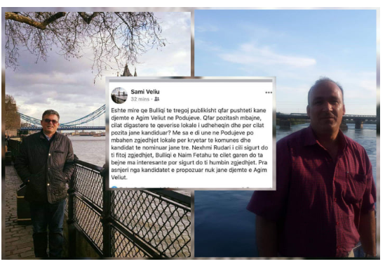 Vëllai i Agim Veliut i reagon Bulliqit: Kot e ki, zgjedhjet i fiton Nexhmi Rudari