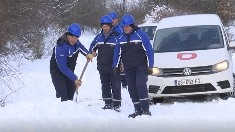 Në Kushevicë të Podujevës, gjashtë familje bllokohen nga bora
