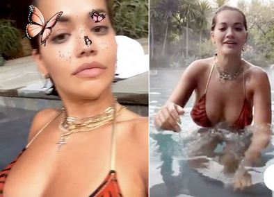Rita Ora ‘thyen’ termometrat me fotot seksi në bikini