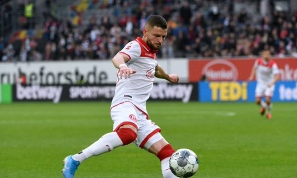 Valon Berisha tregon performancë të shkëlyqer në lojën debutuese për klubin e ri Fortuna Dusseldorf