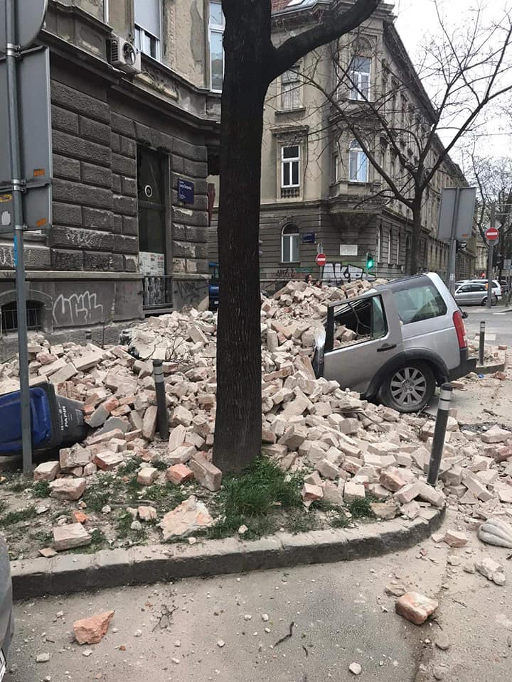 Zagrebi goditet nga një tërmet i fuqishëm