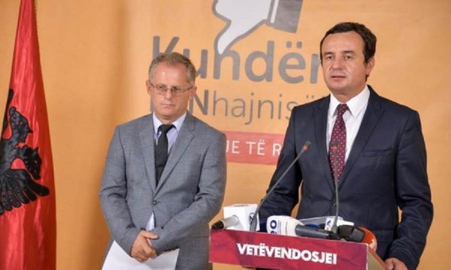 Nënkryetari i VV-së përgjigje të prerë: Veliu s’kthehet, Kurti nuk i nënshtrohet asnjë afati kohor