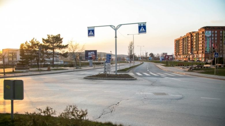 Ferizaj e respekton ndalim qarkullimin, rrugët e zbrazëta në qytet