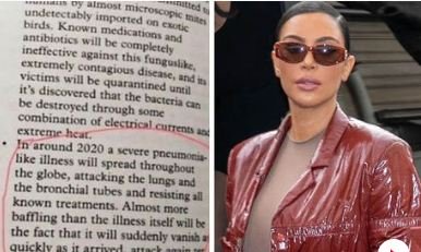Kim Kardashian u zbulon fansave ‘profecinë’ tmerruese që parashikonte koronavirusin
