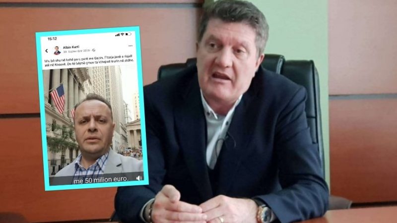 Kurti kërkon para nga diaspora, Zeka ia kujton 50 milionë eurot e Gjonabalajt: Mashtrues që nuk lë të zezë pa bë atje ku jeton