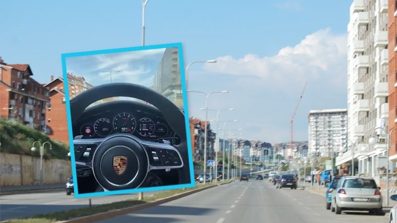 Shqiptarin nuk e ndal as koronavirusi: Del me Porsche te rruga ‘B’ dhe për 5 sekonda arrin shpejtësinë 100 km/h