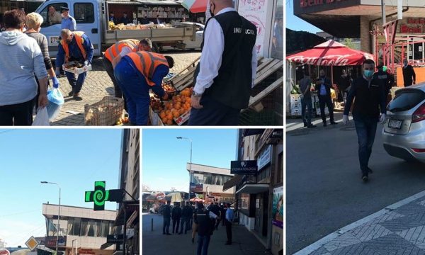 Inspeksioni në terren, ua merr mallin të gjithë atyre që po shesin në rrugë