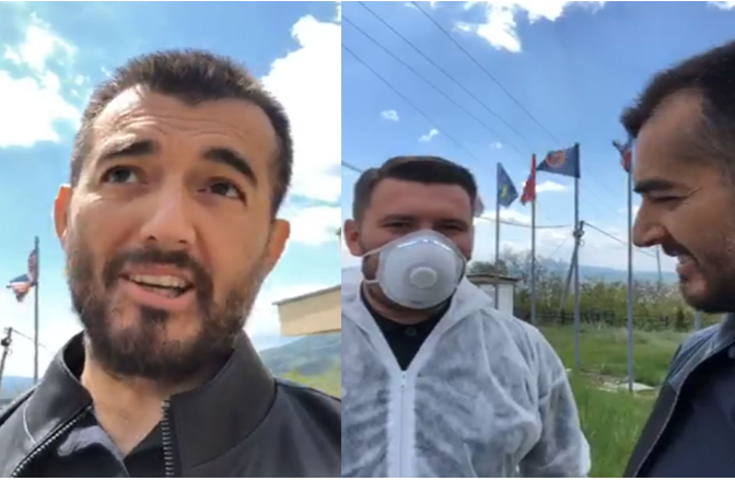 Labi mbërrin në veri, dhuron pako për familjet shqiptare