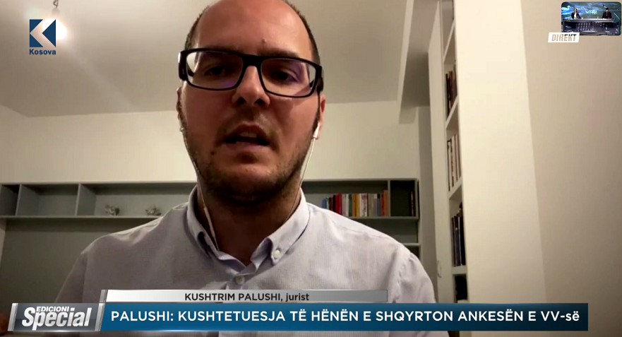 Kushtrim Palushi: Dekreti i presidentit ka probleme me bazën juridike dhe arsyeshmërinë