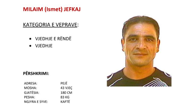 Policia e Kosovës kërkon ndihmën e qytetarëve për gjetjen e këtij personi