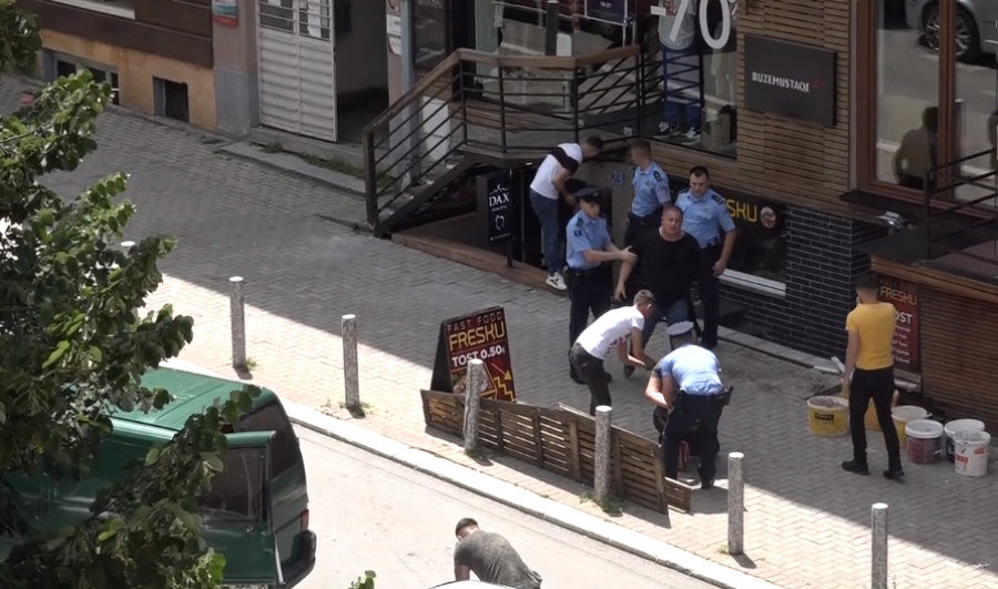 Një i arrestuar për përleshjen me thika dje në Prishtinë