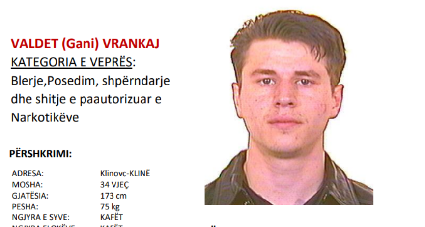 Policia kërkon ndihmën e qytetarëve për ta gjetur këtë person