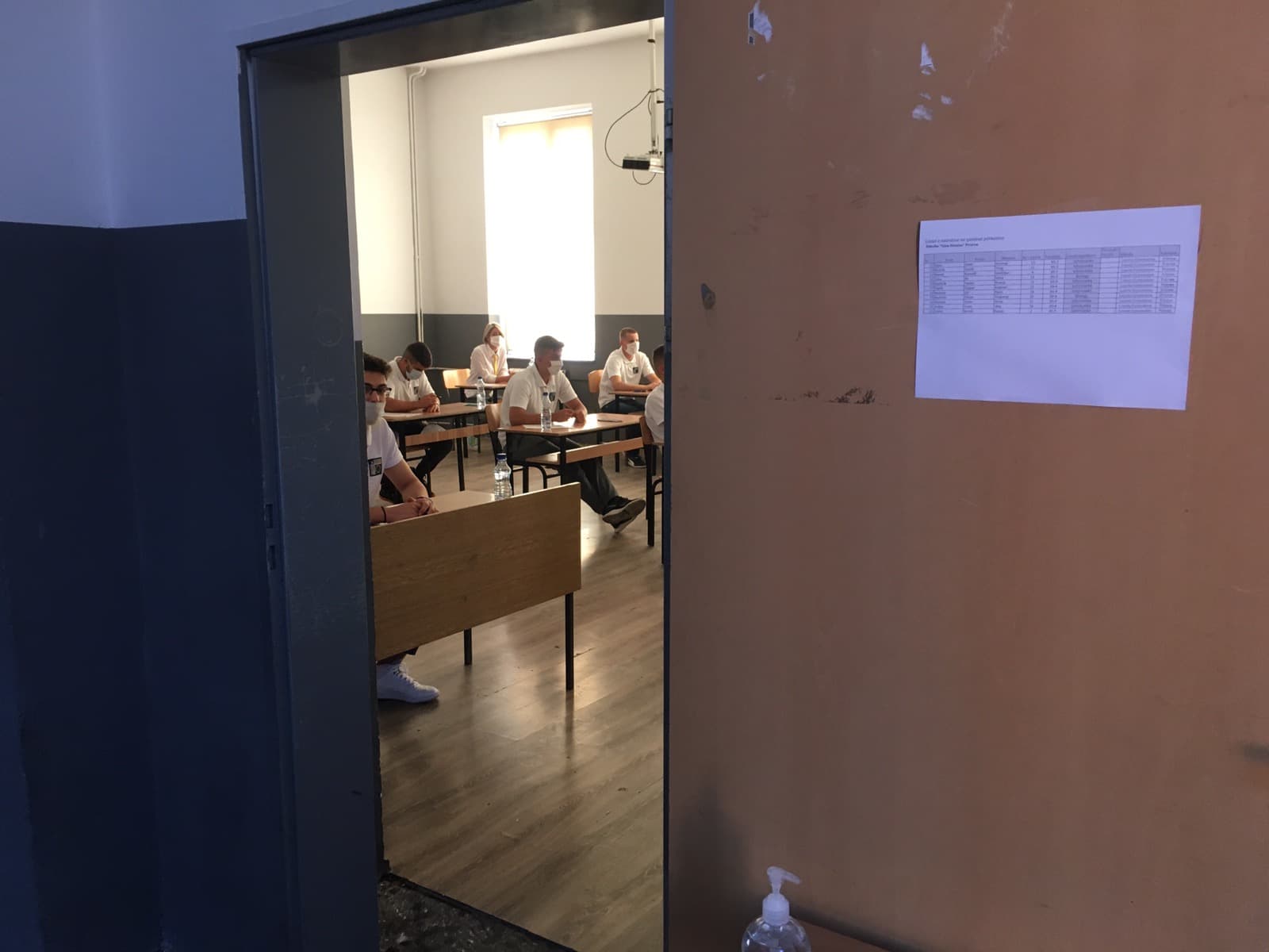 Mbahet Testi i Maturës për nxënësit që janë pranuar në universitete ndërkombëtare