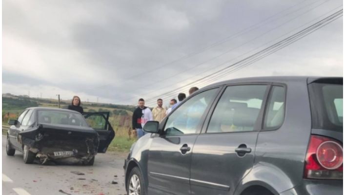 Aksident në Bardhosh, katër të lënduar