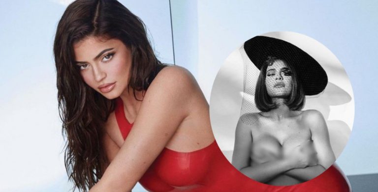 Kylie Jenner i ka hequr të gjitha për një foto artistike
