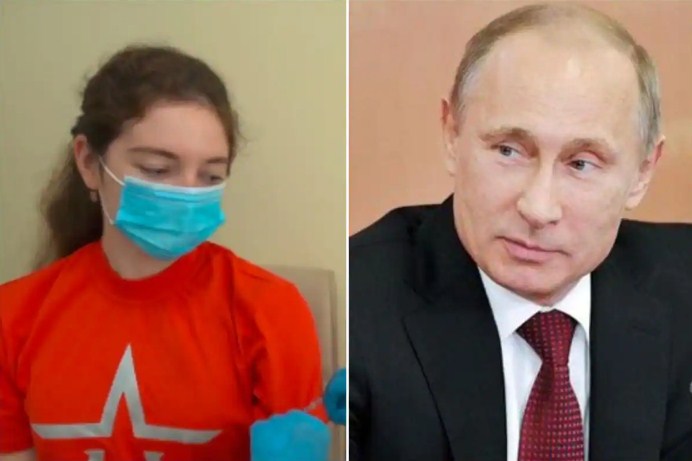 “Është fake, ajo nuk është vajza e Putin”/ Rrjeti ‘shpërthen’ pas videos ku thuhet se vajza e presidentit rus bën vaksinën