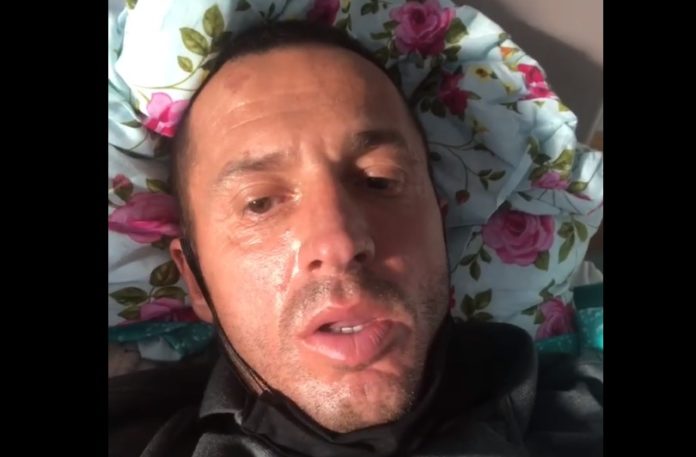 Veterani i UÇK’së i prekur me Covid, tregon me video se çfarë t’i bën virusi organizmit