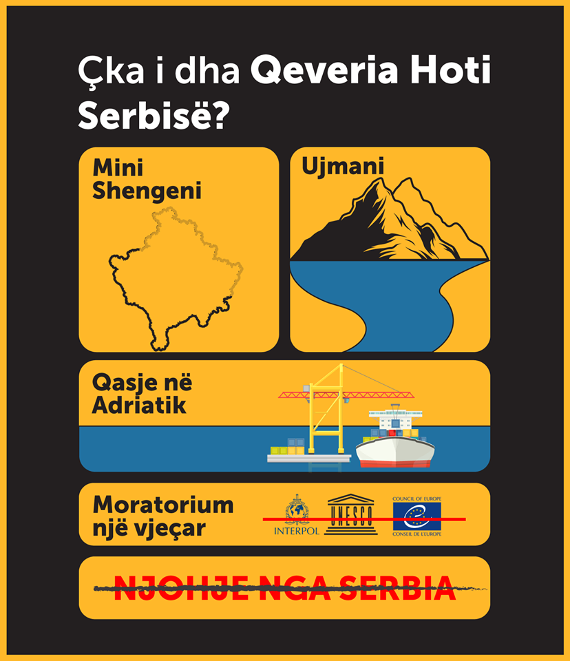 VV: Hoti solli dëme nga Uashingtoni në vend të njohjes