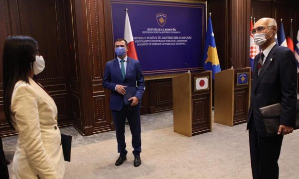 Japonia i dhuron Kosovës donacion në vlerë prej 800 mijë eurosh për të luftuar COVID-19