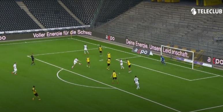Super Benjamin Kololli shënon gol fantastik ndaj kampionit të Zvicrës