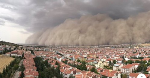 Kryeqyteti turk goditet nga stuhia e rërës