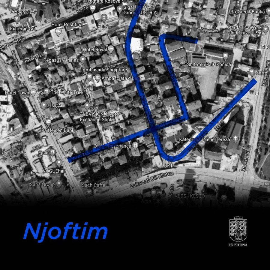 Nga nesër mbyllen për qarkullim tri rrugë në këtë lagje të Prishtinës