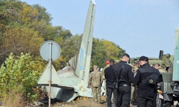 Del video e përplasjes së avionit në Ukrainë