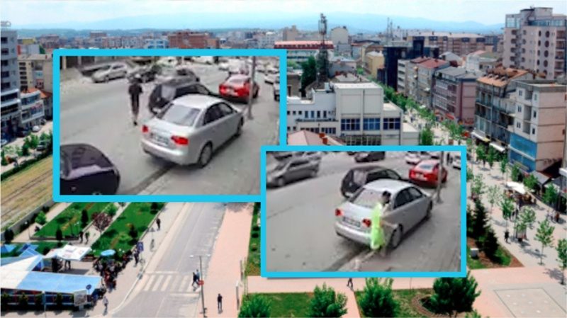 Vidhet një veturë në Ferizaj në pikë të ditës: Hajni hip në veturë si të ishte e vetja