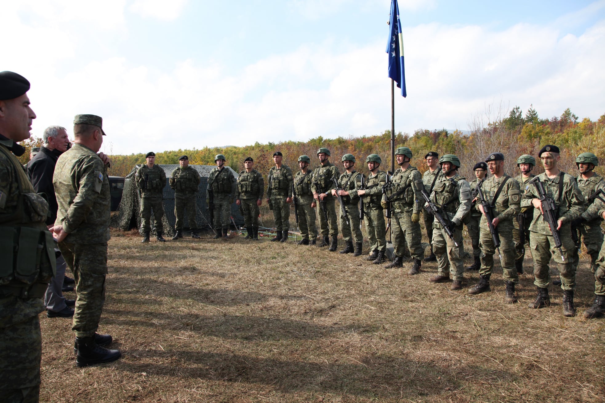 Certifikohen skuadrat e këmbësorisë në detyrat për mbrojtjen territoriale