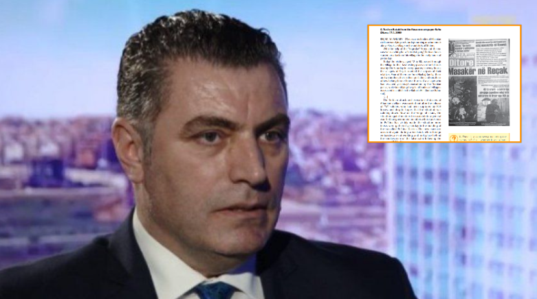 Frashër Demaj flet në Kuvend për librin ku masakra e Reçakut cilësohet si “incident”