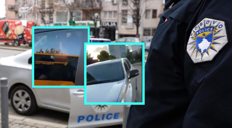 E ulët: Polici i kthehet edhe ia tregon gishtin e mesëm qytetarit