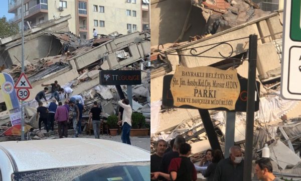 Tërmet i fuqishëm në Turqi: Dalin pamjet e para të ndërtesave të shkatërruara