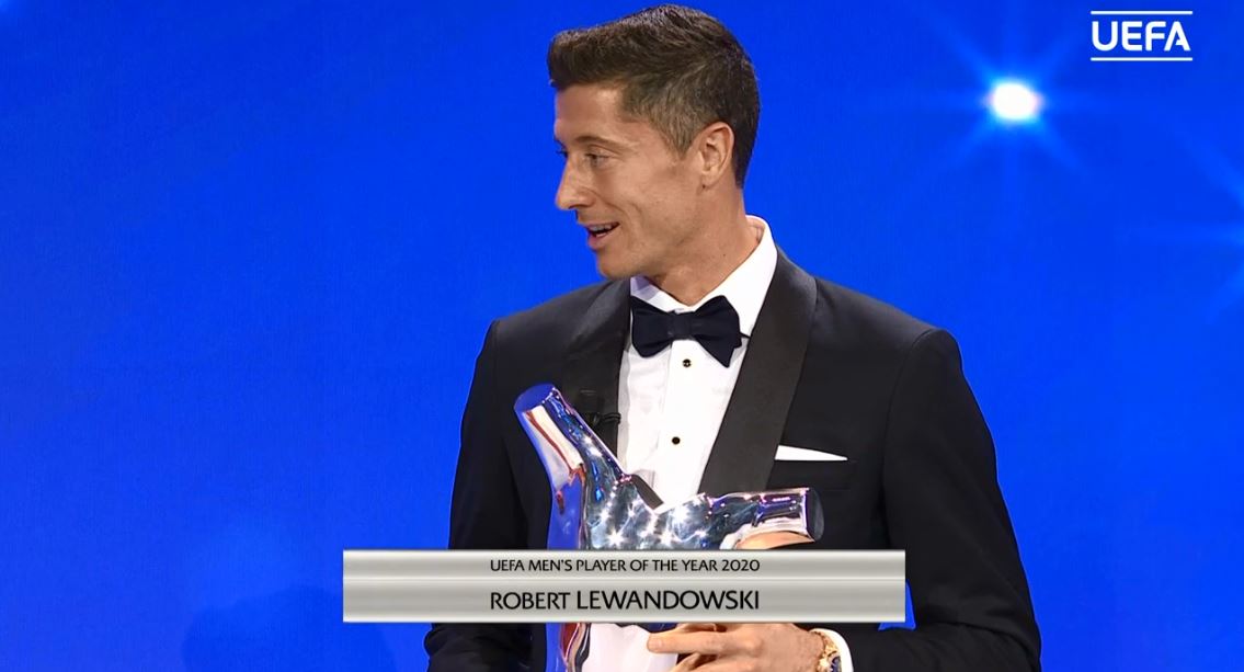 Lewandowski fiton çmimin më të rëndësishëm, ‘Lojtari më i mirë’ nga UEFA