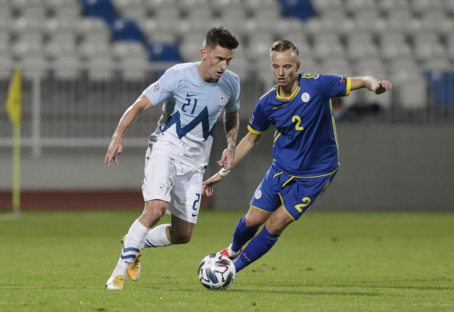Sllovenia shënon gol kundër Kosovës në Prishtinë