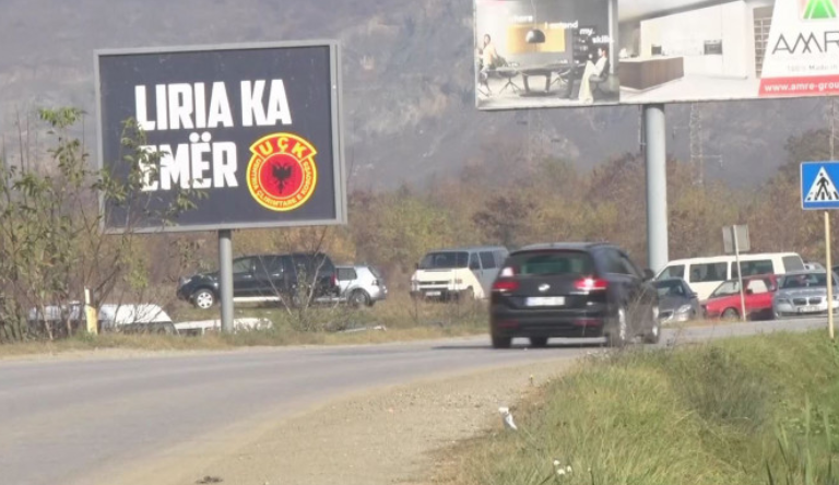 Digjet një tjetër baner i “Liria ka emër”