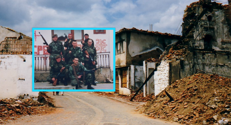 I arratisuri nga dënimi për krime në Kosovë, i punësuar në Ushtrinë Serbe