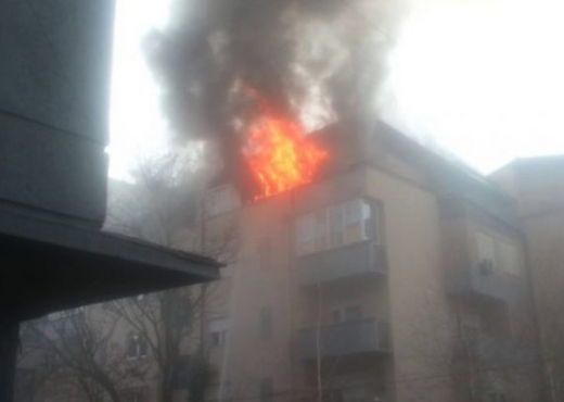 Zjarr në një kompani sigurimi në Prishtinë