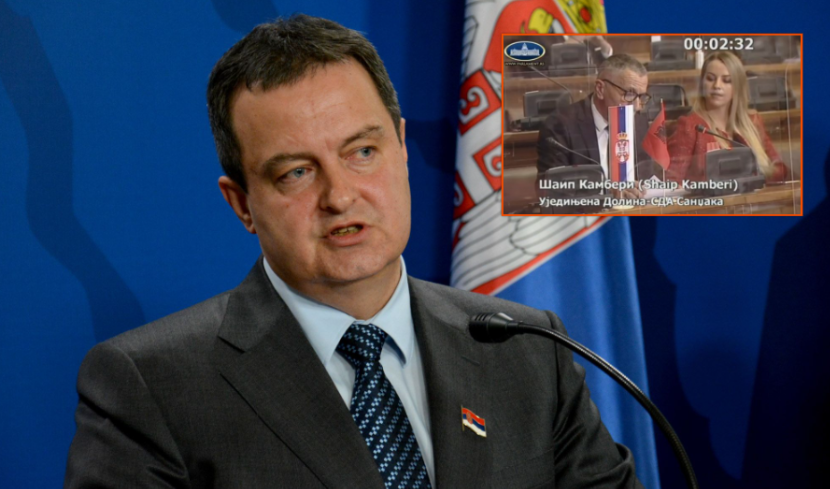 Daçiq: Ishte provokim i qëllimshëm shfaqja e flamurit shqiptar nga Shaip Kamberi