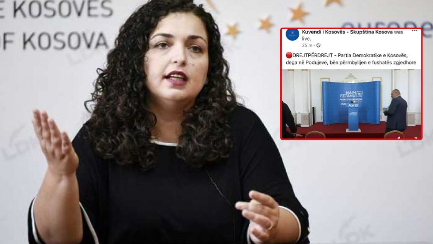 Faqja e Kuvendit të Kosovës transmeton fushatën e PDK-së në Podujevë, vjen reagimi i Osmanit