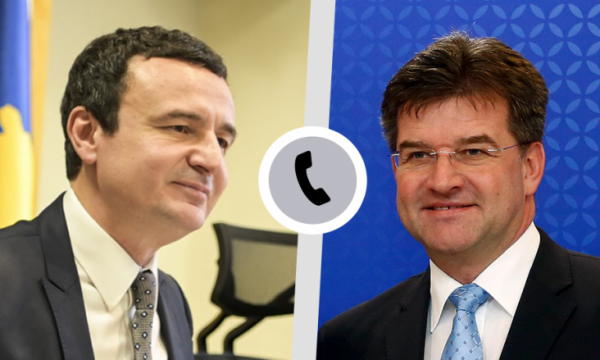 Kurti zhvillon telefonatë me Lajçak, bisedojnë për dialogun me Serbinë