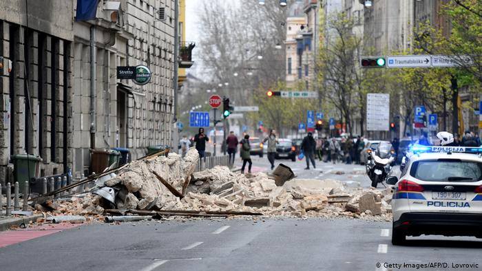 Publikohen pamjet e tri tërmeteve në Kroaci, për një moment qyteti kthehet në kaos