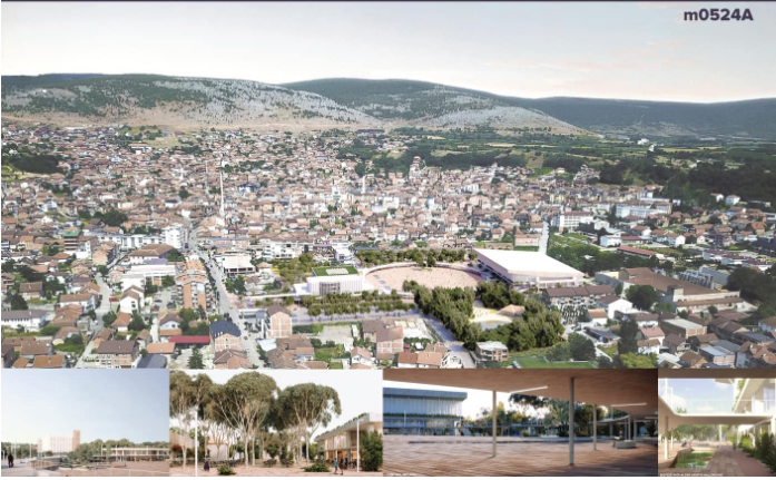Ky është projekti fitues i konkursit ndërkombëtar, kështu do të duket sheshi i Rahovecit