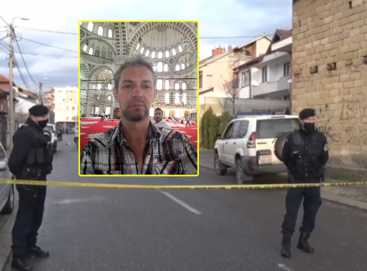 Pamje të rënda: Trupi i pajetë i 50 vjeçarit që u vra nga djali i tij i shtrirë në rrugë