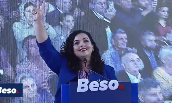 Vjosa Osmani thotë “GUXO”, zbulon slloganin e listës së saj